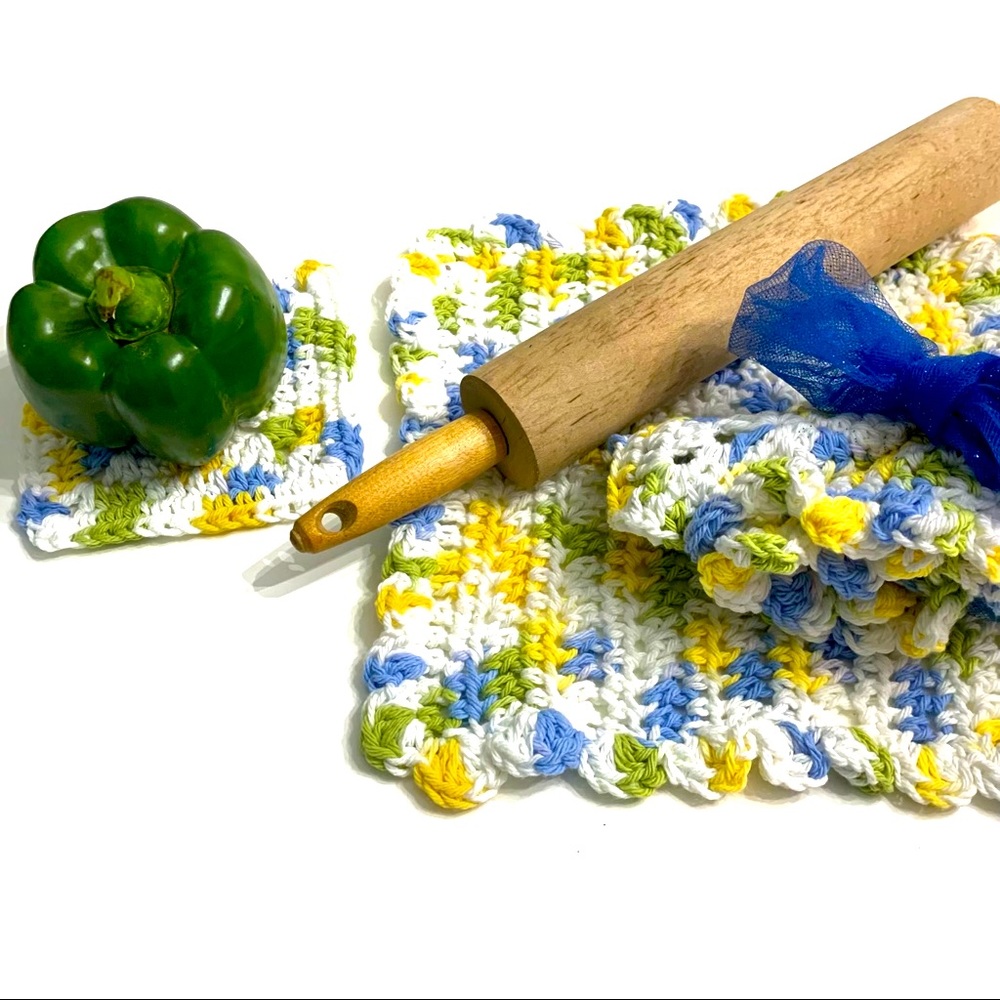 Handmade 100% cotton full set towels